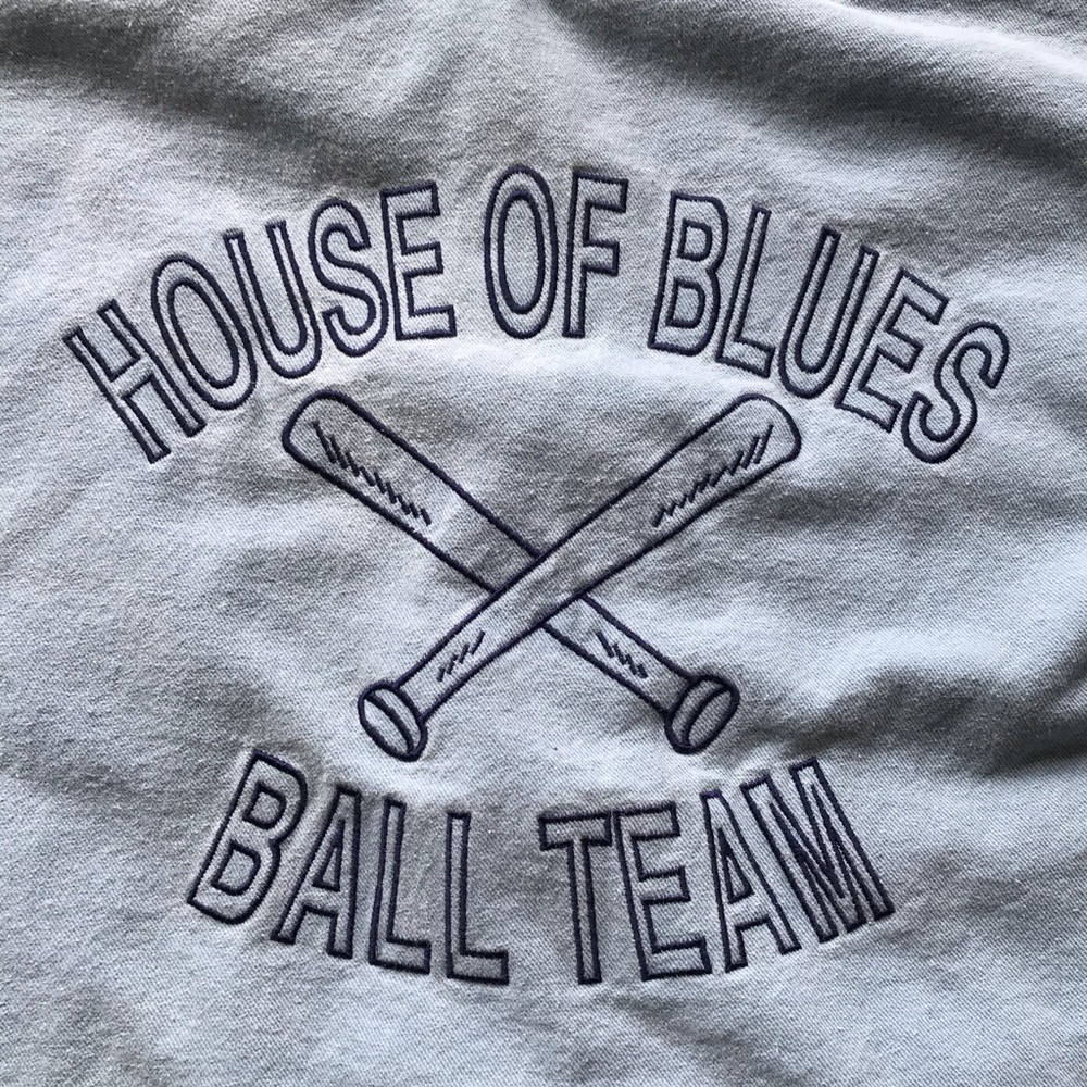 VINTAGE HOUSE OF BLUES JAKE ELWOOD BASEBALL JERSEY - Picture 6 of 6